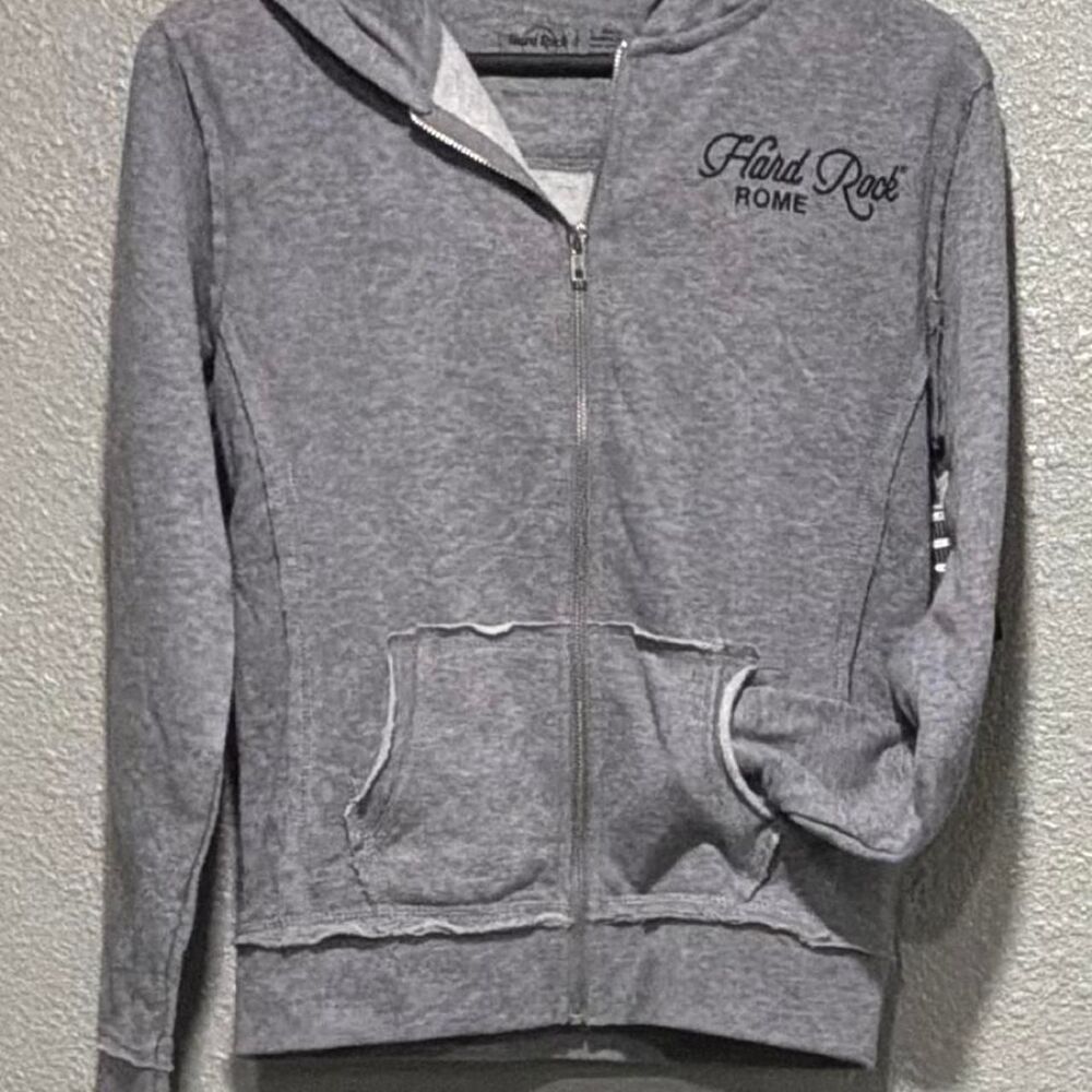 Hard-rock-cafe Women's Grey Hoodie
